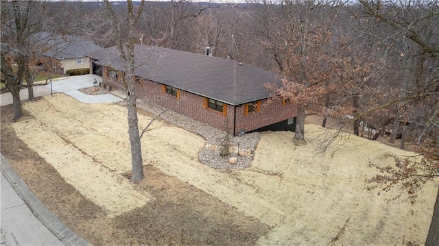 909 Bell Dr, Excelsior Springs, MO 64024 - view from above of property