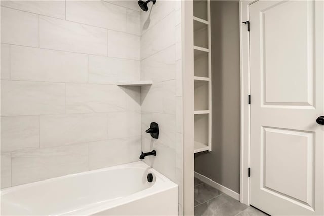 16827 W 164th Ter, Olathe, KS 66062 - full bath with tub / shower combination and baseboards