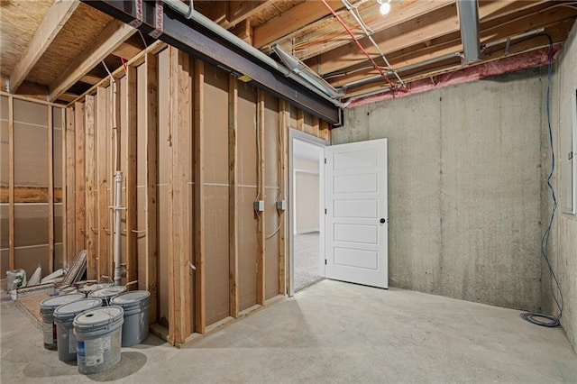 19389 W 114th Ter, Olathe, KS 66061 - view of unfinished below grade area