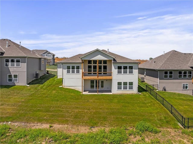19389 W 114th Ter, Olathe, KS 66061 - back of property with a patio area and cooling unit
