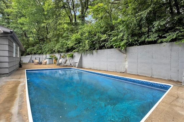 1477 Spruce Ave, Liberty, MO 64068 - view of pool with a fenced backyard
