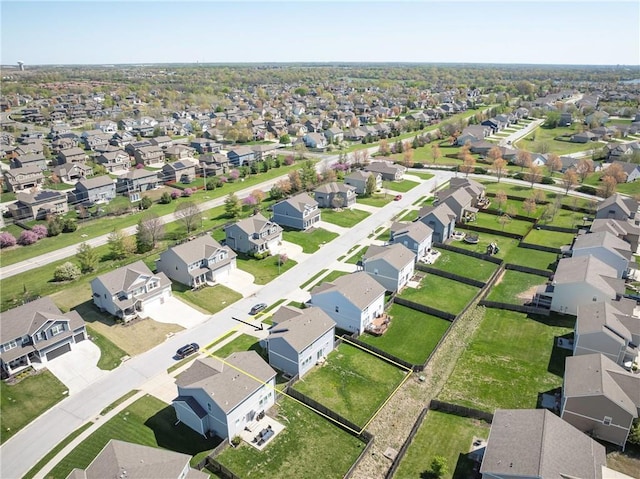 1423 SW Fairfax Rd, Lees Summit, MO 64083 - aerial view of property's location featuring nearby suburban area