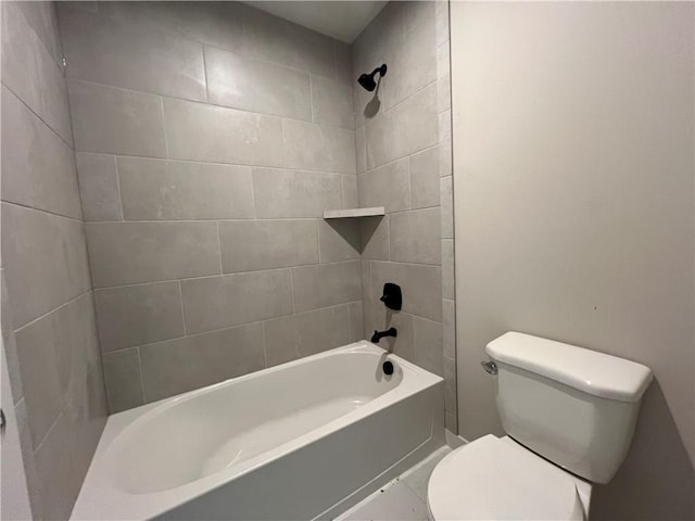 16941 S Brentwood St, Olathe, KS 66062 - bathroom with tub / shower combination and toilet