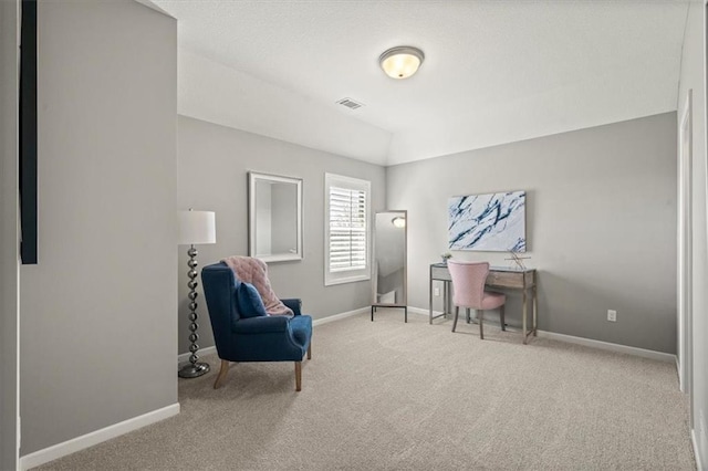 9874 Belmont Dr, Lenexa, KS 66227 - sitting room featuring carpet and baseboards