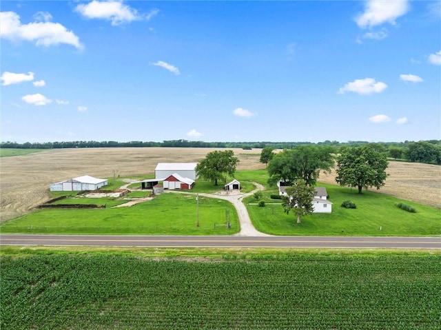 4933 SE Stubbs Rd, Tecumseh, KS 66542 - aerial view of sparsely populated area