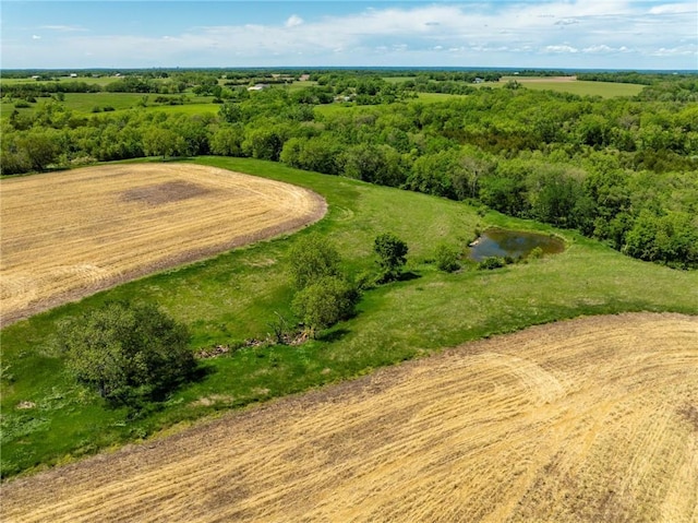 4933 SE Stubbs Rd, Tecumseh, KS 66542 - overview of rural landscape