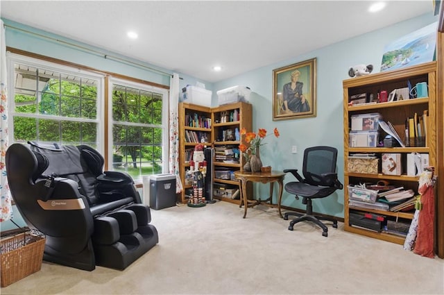 16524 Horton St, Stilwell, KS 66085 - carpeted office with recessed lighting