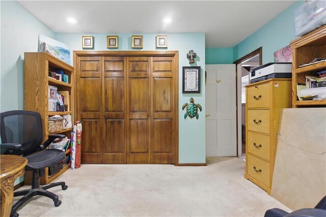 16524 Horton St, Stilwell, KS 66085 - office space featuring light colored carpet