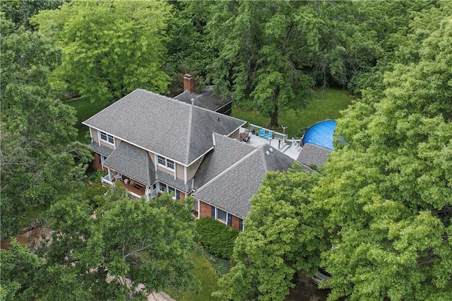 16524 Horton St, Stilwell, KS 66085 - view of subject property with a forest