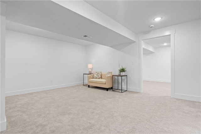 1808 SW 3rd St, Lees Summit, MO 64081 - sitting room with carpet floors and recessed lighting