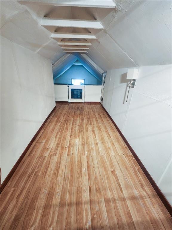 4015 Benton Blvd, Kansas City, MO 64130 - bonus room featuring wood finished floors and lofted ceiling