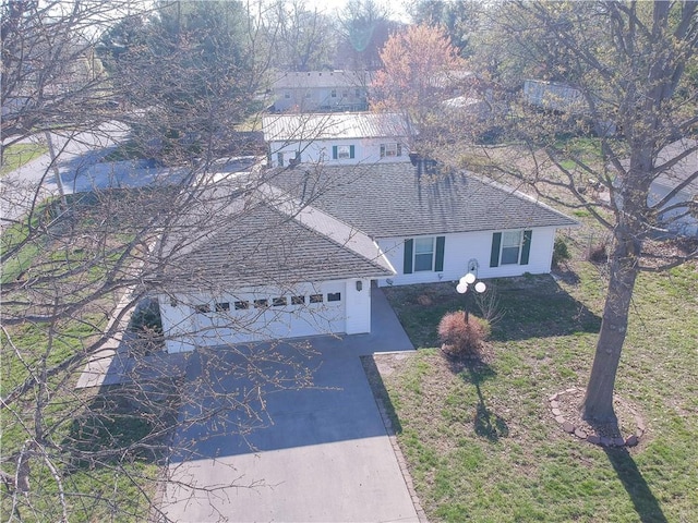 drone / aerial view