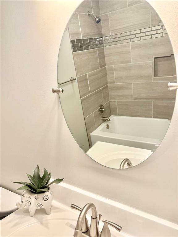 112 Benton St, Pleasant Hill, MO 64080 - full bathroom with tub / shower combination