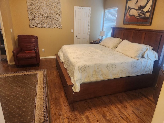 5773 Meadow Heights Dr, Shawnee, KS 66226 - bedroom featuring wood finished floors and baseboards