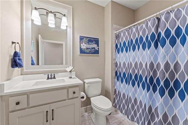 11481 S Waterford Dr, Olathe, KS 66061 - full bath featuring vanity, toilet, and curtained shower