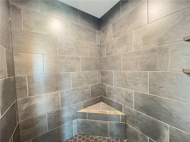 16965 S Mahaffie St, Olathe, KS 66062 - full bathroom featuring a tile shower