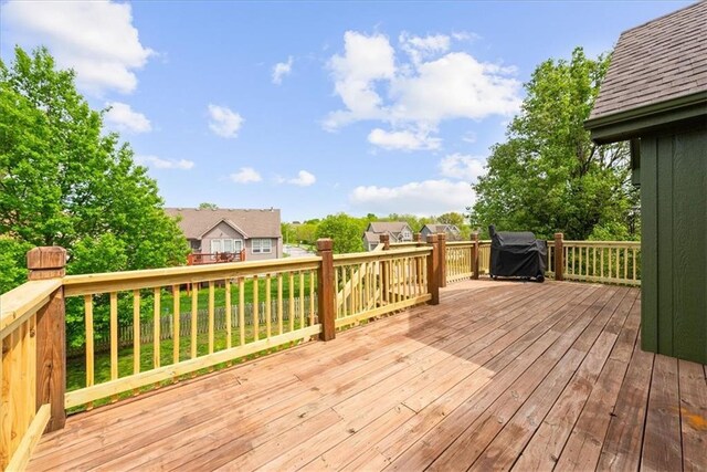 2357 SW Current Ct, Lees Summit, MO 64082 - view of wooden terrace
