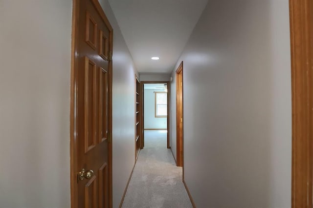 1313 NW 12th St, Blue Springs, MO 64015 - hallway with light colored carpet and recessed lighting