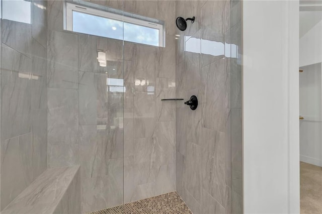 502 Seventh St, Smithville, MO 64089 - full bathroom featuring tiled shower
