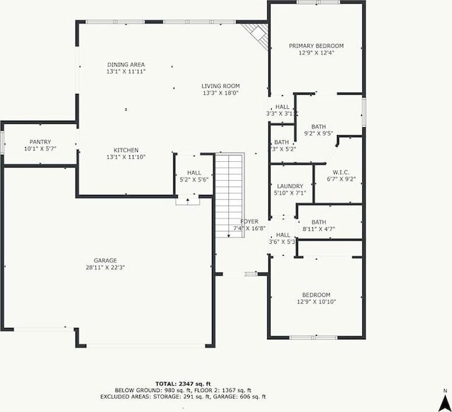 502 Seventh St, Smithville, MO 64089 - floor plan / room layout