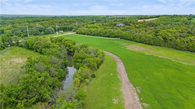 33345 W 95th St, De Soto, KS 66018 - bird's eye view of a heavily wooded area