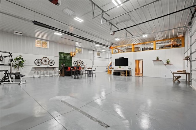 33345 W 95th St, De Soto, KS 66018 - view of garage