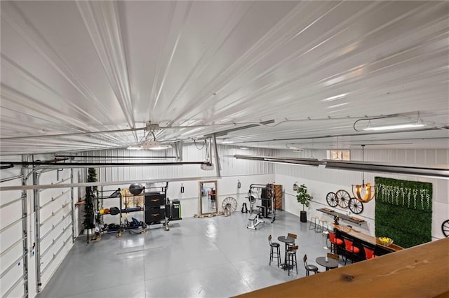33345 W 95th St, De Soto, KS 66018 - garage with a garage door opener