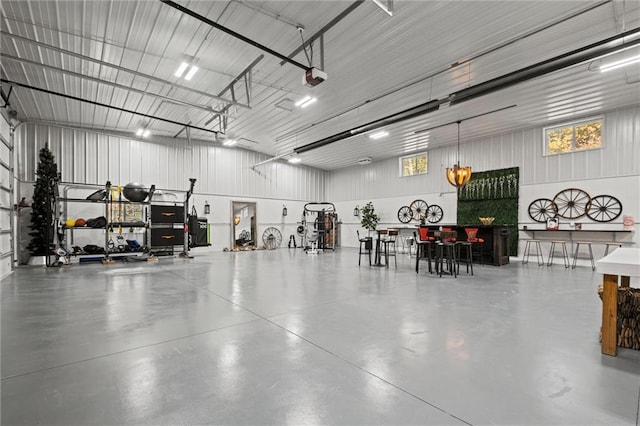 33345 W 95th St, De Soto, KS 66018 - garage with a garage door opener