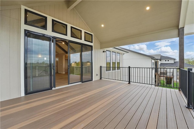 view of deck