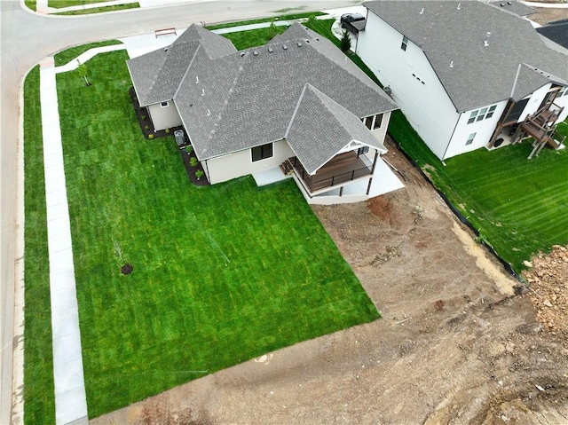 view of subject property