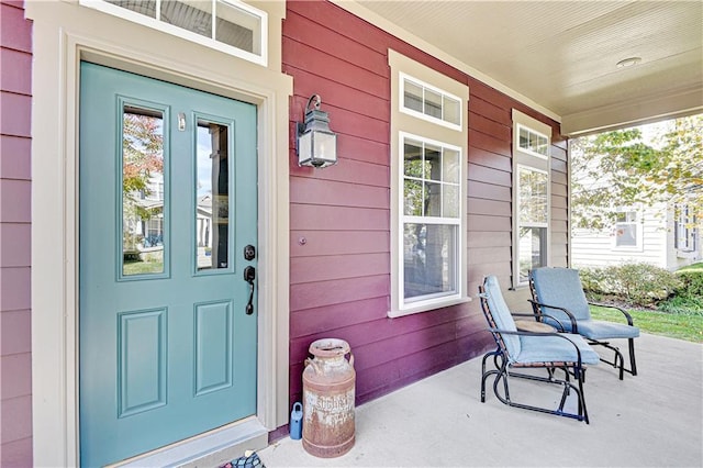 3205 SW Rockbridge Dr, Lees Summit, MO 64081 - doorway to property featuring a porch