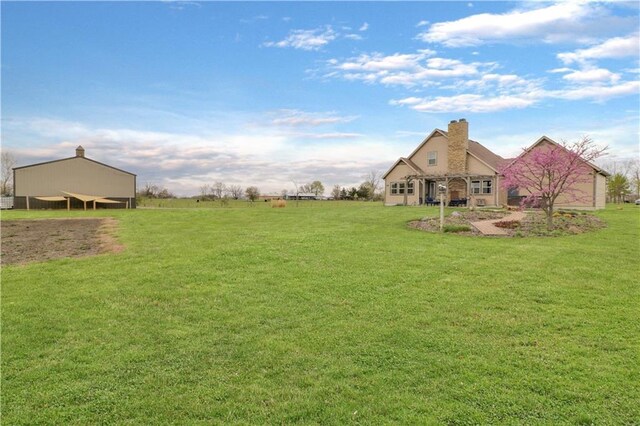 611 NW 1421st Rd, Holden, MO 64040 - view of grassy yard