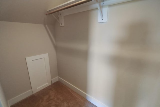 611 NW 1421st Rd, Holden, MO 64040 - walk in closet featuring carpet