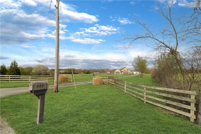 611 NW 1421st Rd, Holden, MO 64040 - view of yard with a view of countryside