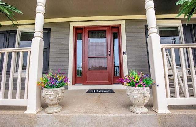 25477 Crestview Dr, Paola, KS 66071 - property entrance with covered porch