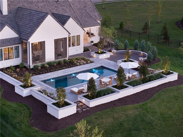 11316 W 170th Ter, Overland Park, KS 66221 - view of swimming pool featuring a patio