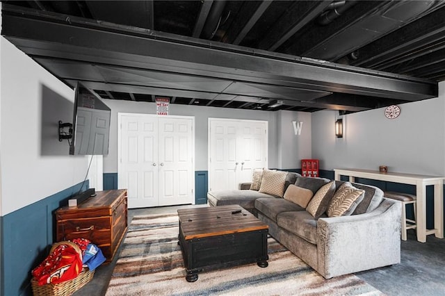 view of living room