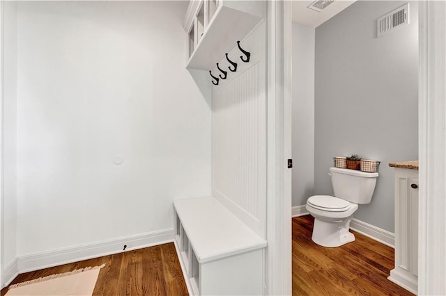 1237 Hillmann Ln, Warrensburg, MO 64093 - mudroom with wood finished floors