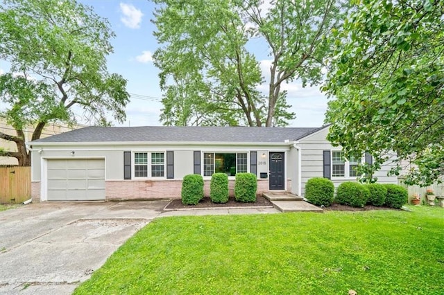 2015 Somerset Dr, Prairie Village, KS 66206 - single story home with brick siding, an attached garage, and driveway
