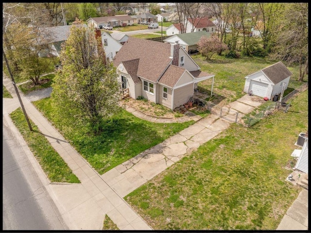 165 S Miami Ave, Marshall, MO 65340 - drone / aerial view with a residential view