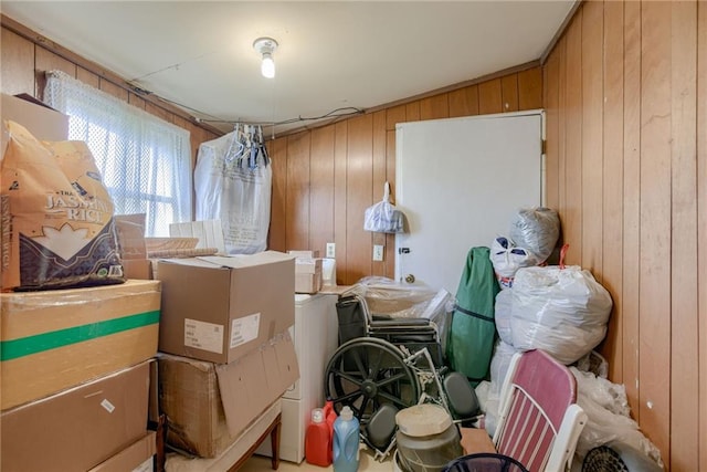 view of storage