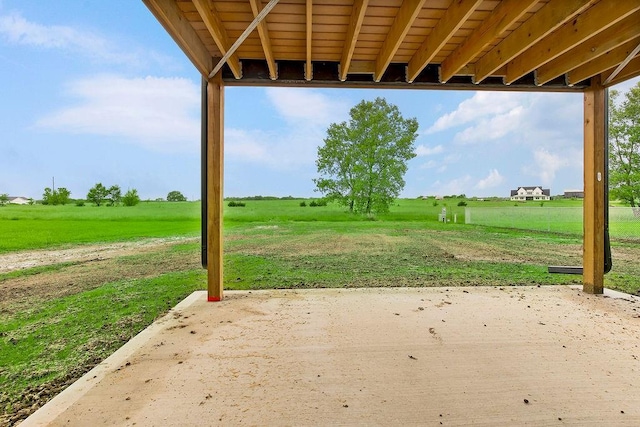 284 SW 1311th Rd, Holden, MO 64040 - view of patio / terrace with a view of countryside