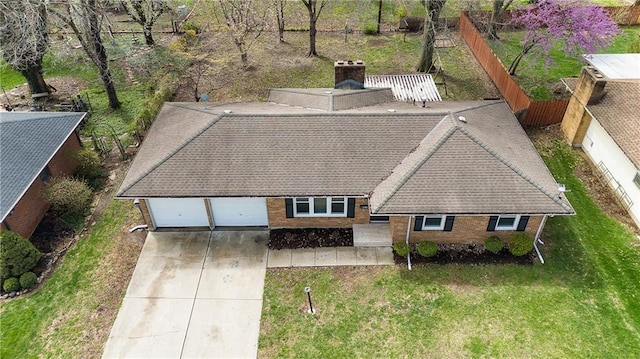 108 W Walnut St, Blue Springs, MO 64015 - bird's eye view