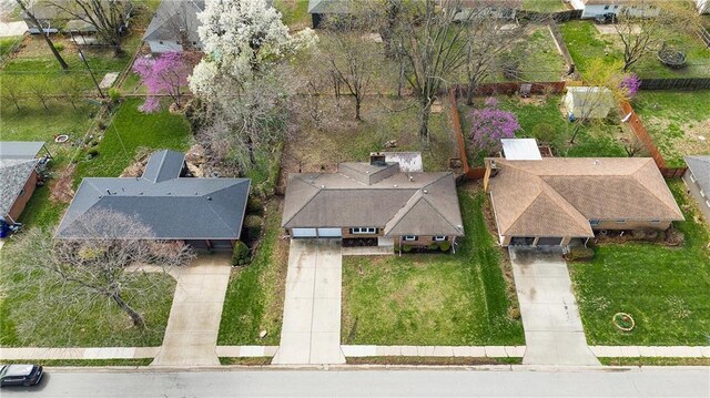 108 W Walnut St, Blue Springs, MO 64015 - birds eye view of property