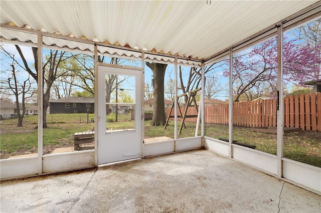 108 W Walnut St, Blue Springs, MO 64015 - view of unfurnished sunroom