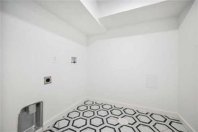 714 N Rogers St, Independence, MO 64050 - laundry area featuring washer hookup and hookup for an electric dryer