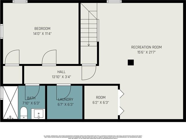 714 N Rogers St, Independence, MO 64050 - view of home floor plan