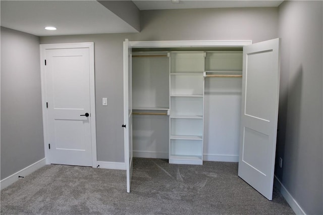 view of closet