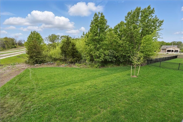 1002 Branchwood Ln, Raymore, MO 64083 - view of yard with fence