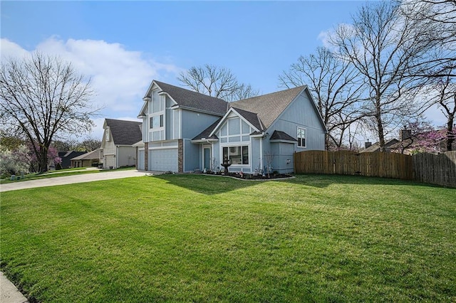401 NW 51st St, Gladstone, MO 64118 - view of side of home with driveway, a garage, and a shingled roof
